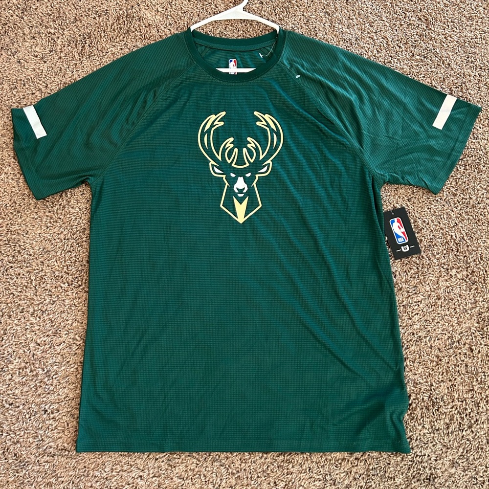 Men’s XL Milwaukee bucks basketball jersey shirt brand new nwt